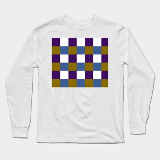 Silvervision Checkerboard Print 4 Long Sleeve T-Shirt